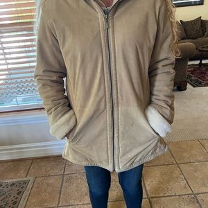 Saint John’s Bay lined Hooded Coat size S